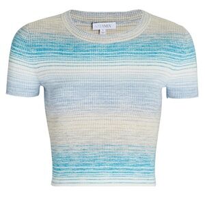 Intermix Aleeza Ombré T-shirt In Blue-Lt